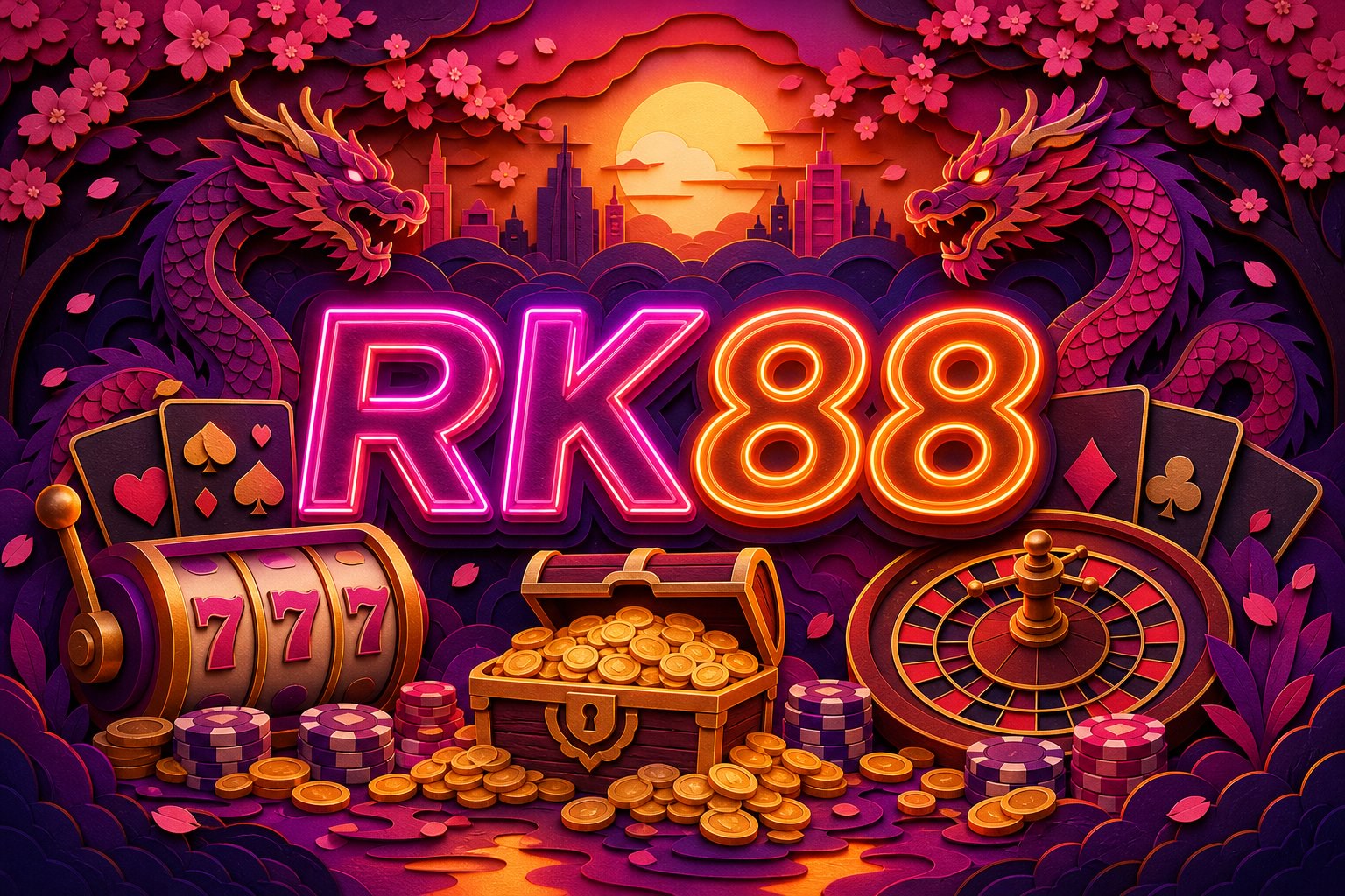 Suasana acara seru RK88 dengan berbagai hadiah dan bonus untuk pemain