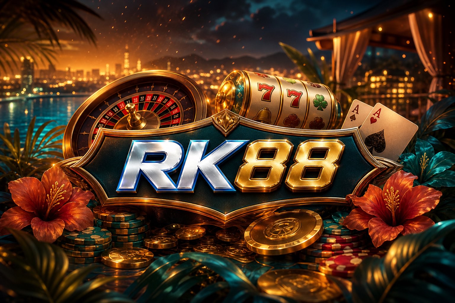 Ilustrasi pemain baru menyiapkan akun dan mengklaim hadiah pendaftaran di RK88